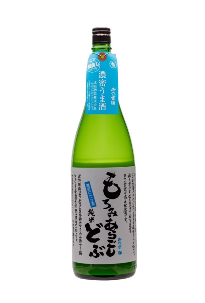 滋賀県湖南市にある北島酒造の日本酒「御代栄 もろみあらごし 純米 どぶ」