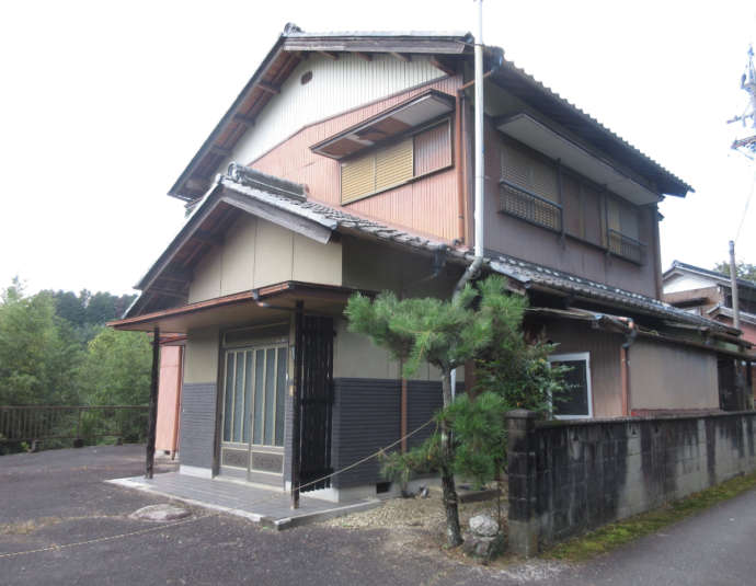 岐阜県瑞浪市の空き家バンクの一例：戸建て住宅の外観写真