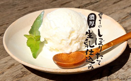 高知県四万十町「道の駅あぐり窪川」のオリジナルアイスクリーム
