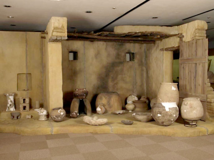 古代オリエント博物館のシリアの再現展示