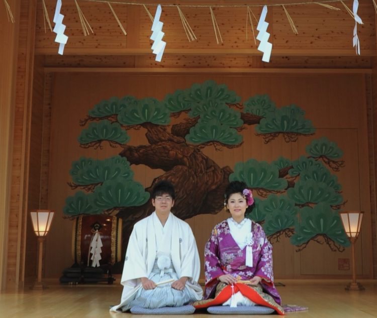 旭川神社の神前結婚式に参列可能な人数