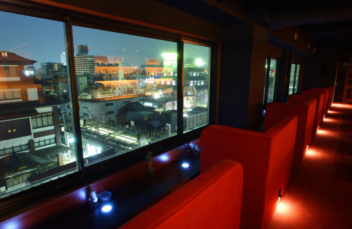 Banshoji Barから見た夜景