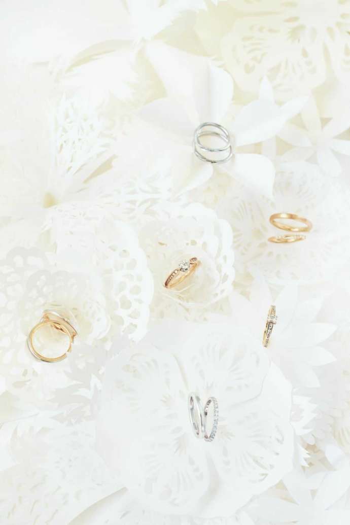 ビジュピコの結婚指輪に関する素材やデザインのこだわりを示すイメージ画像