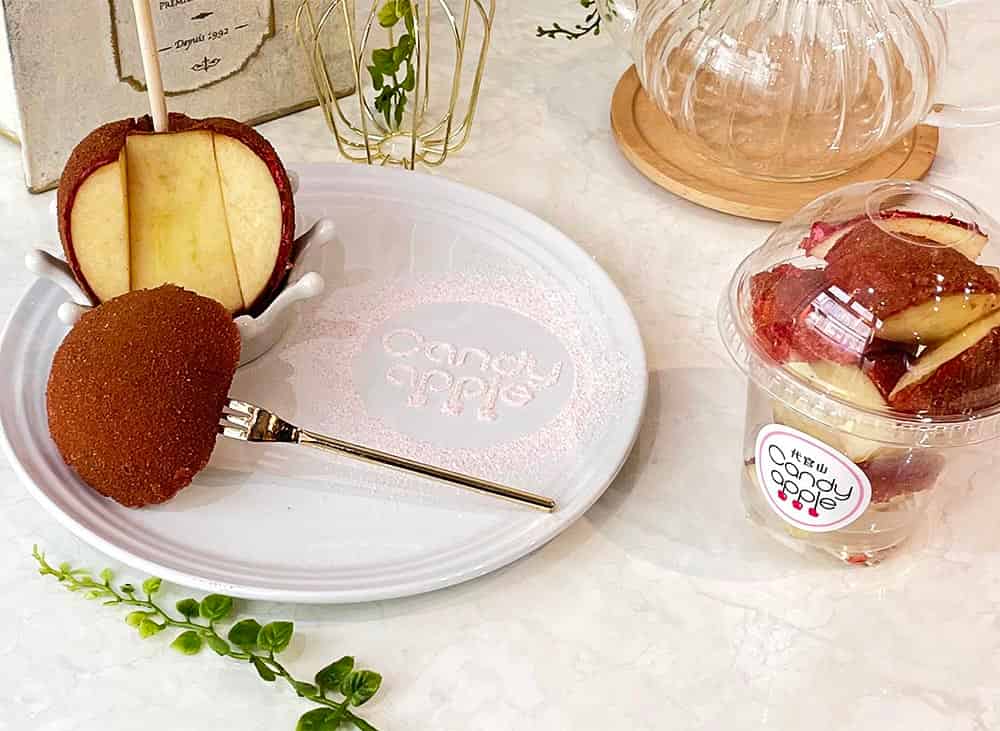 代官山キャンディーアップル 町田店の「シナモンりんご飴」