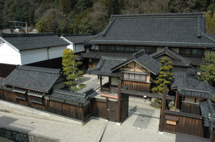 鳥取県智頭町の国指定重要文化財である石谷家住宅