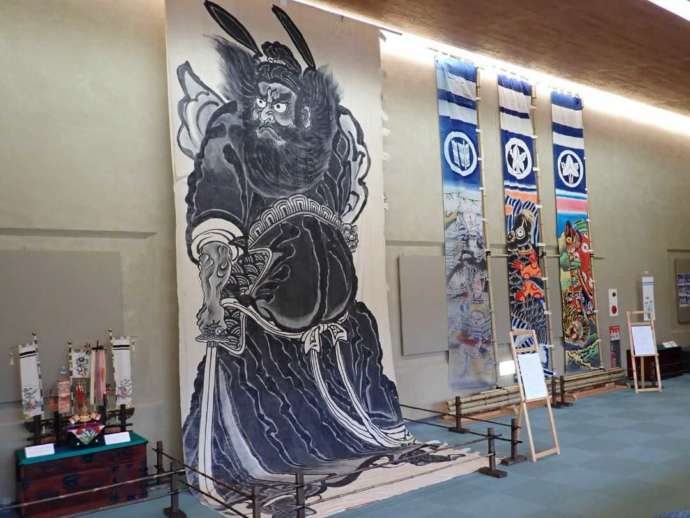 福島県いわき市にある公共施設「いわき市暮らしの伝承郷」の展示