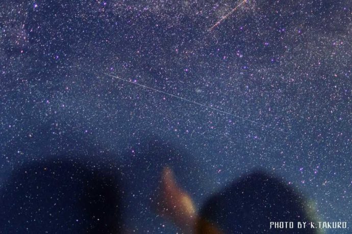 丹後海と星の見える丘公園では流れ星も見られる