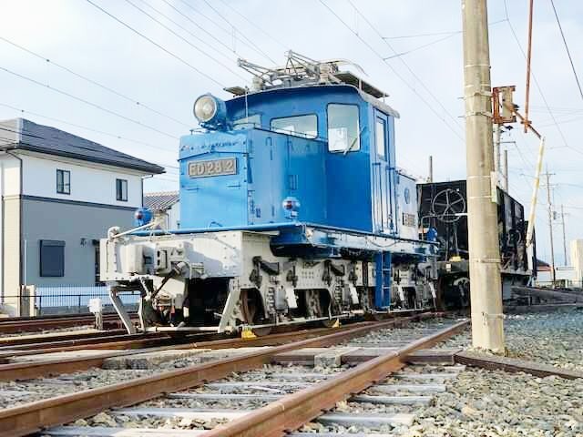 遠州鉄道の古い電気機関車ED282型