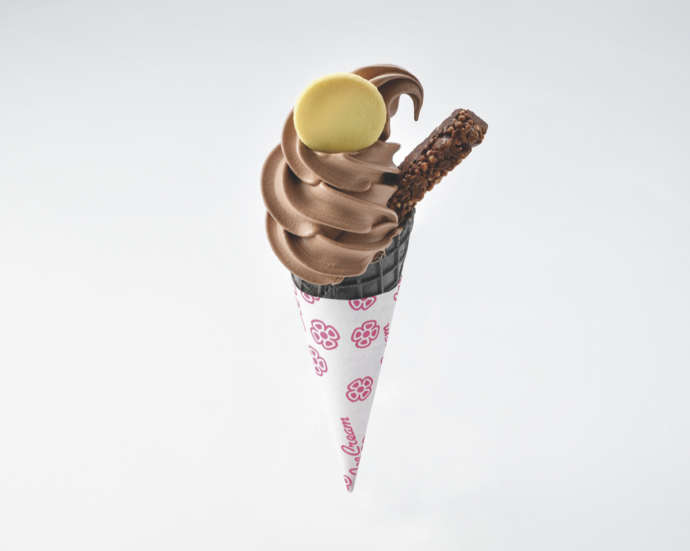 ベルギー産チョコレートソフトクリーム