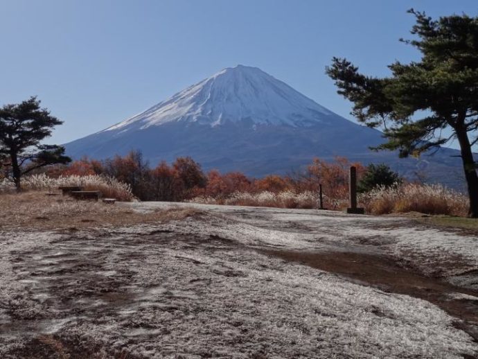 三湖台から見える富士山