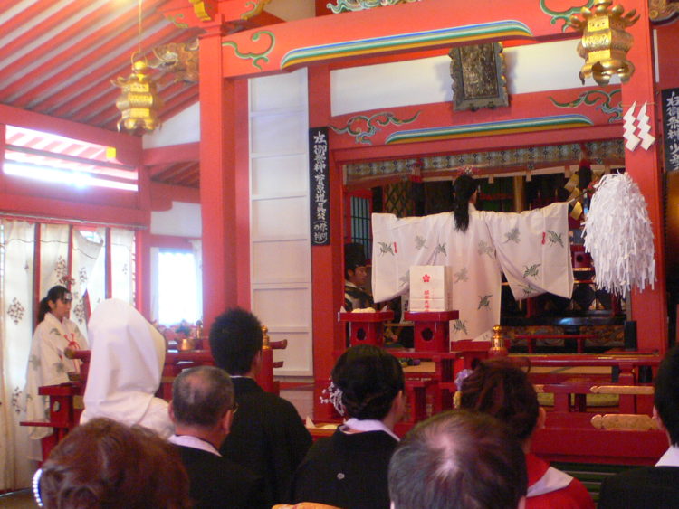大阪府豊中市の服部天神宮の神前結婚式