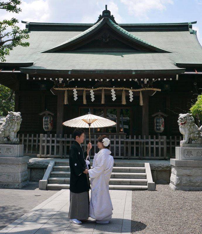 お三の宮日枝神社の神前結婚式の流れについて