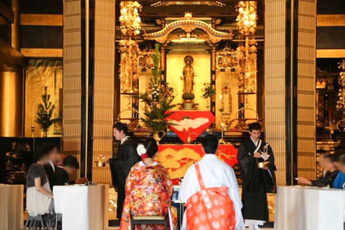 東本願寺の仏前結婚式のメリット・流れ