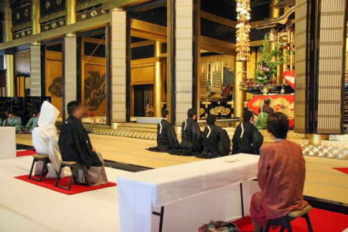 東本願寺の仏前結婚式