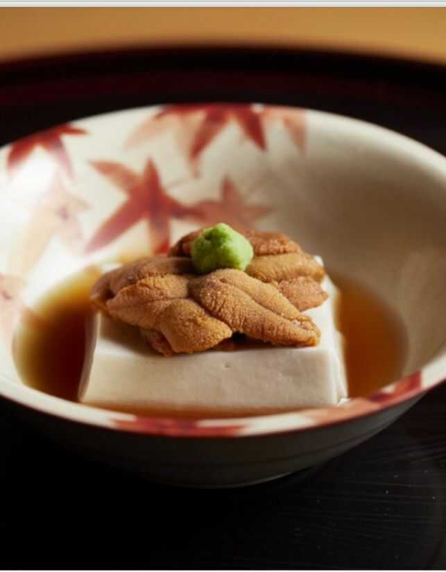 日本料理菱沼の胡麻豆腐