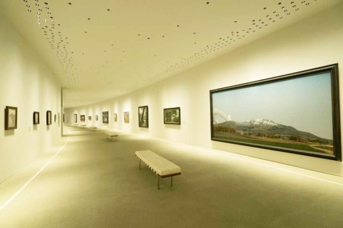 ホキ美術館のギャラリー3の展示風景