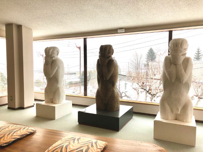 本郷新記念札幌彫刻美術館から見える景色