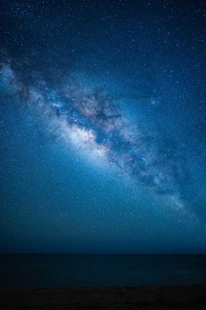 石垣島の星空保護区で見られる天の川