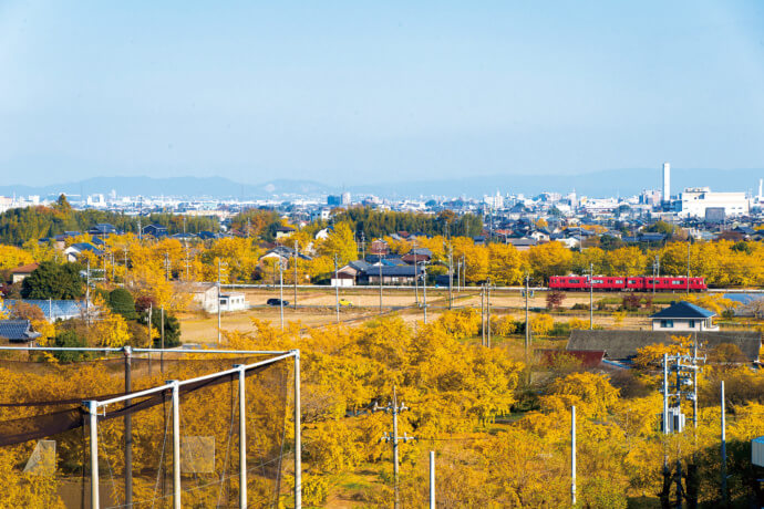 稲沢市を走る電車