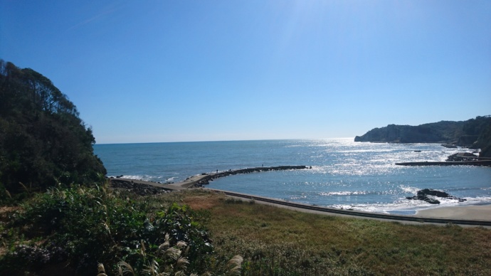 八幡岬の風景