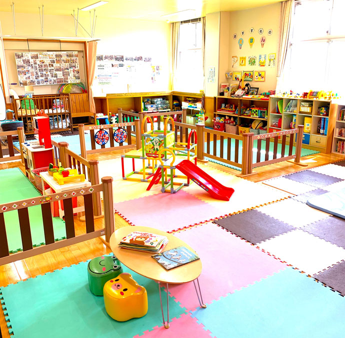 福岡県糸田町にある子育て支援室のキッズスペースの写真