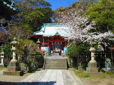 神奈川県三浦市にある安産祈願のご利益がある海南神社
