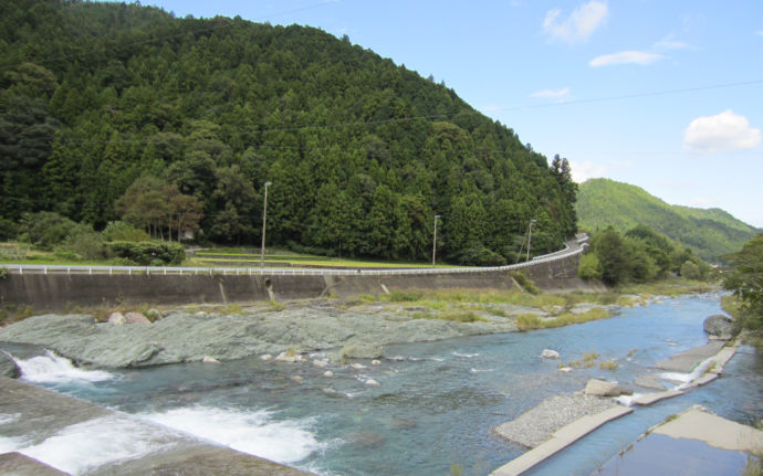 徳島県神山町の鮎喰川