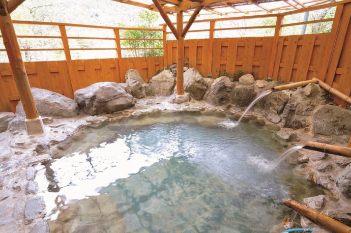 川根本町の町営の露天風呂