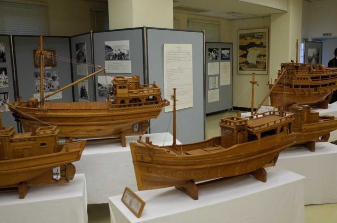 北前船の模型
