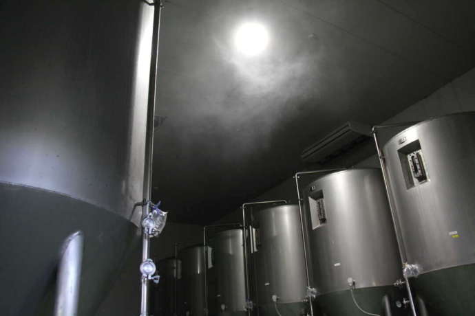 愛知県にあるクラフトビールメーカー「盛田金しゃちビール」で使われているタンク