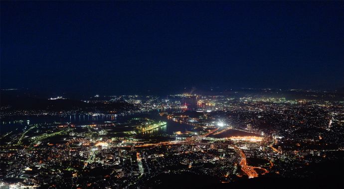 皿倉山から見える夜景