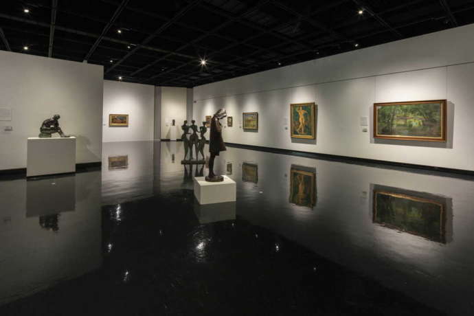 北海道立近代美術館の展示室