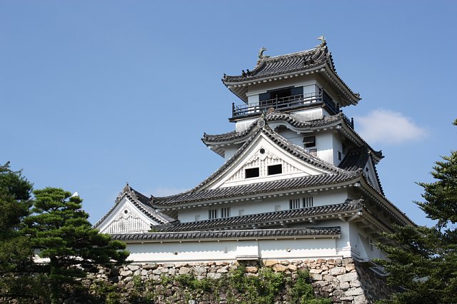 高知城の天守閣の写真