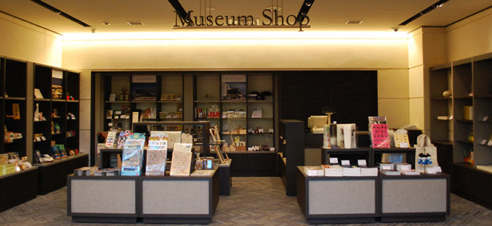 高知城歴史博物館のミュージアムショップ