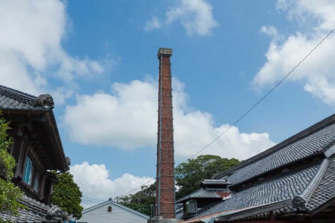 吉野酒造の煙突