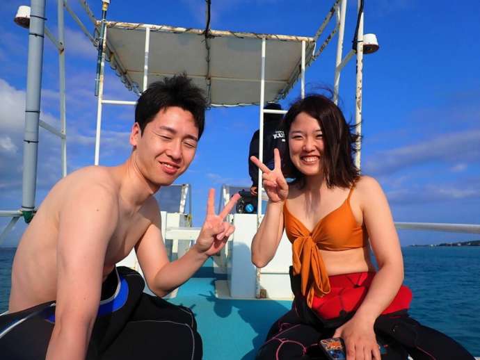 石垣島ダイビングショップ「KUKURU」の体験風景