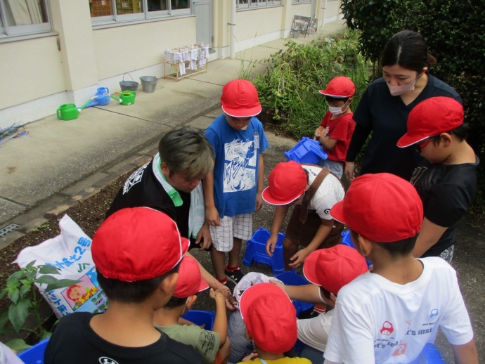 宮崎県国富町で実施されている食育授業