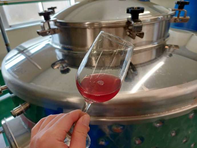 ル・ミリュウで製造されたワイン