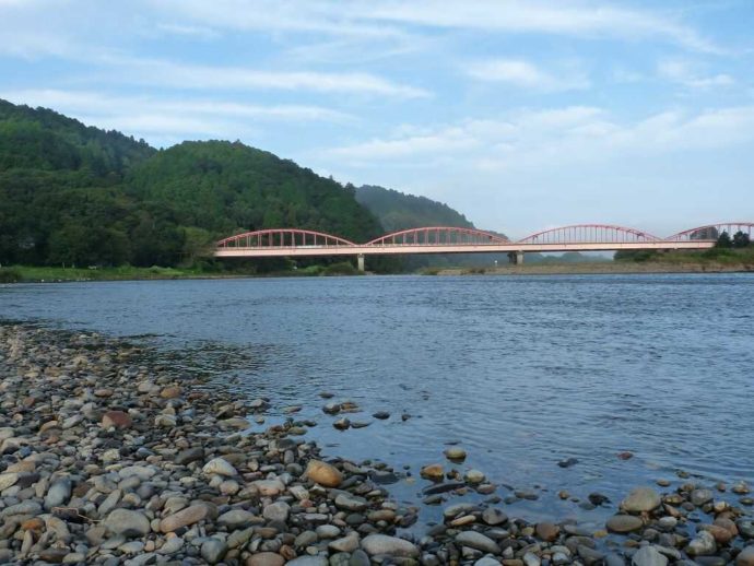茨城県の那珂川にかかる那珂川大橋