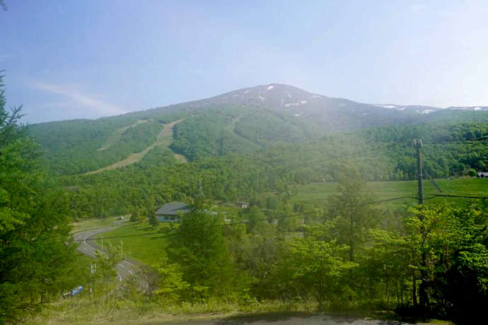 円山展望台から見える山