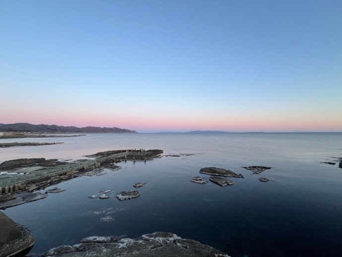 北海道松前町の海