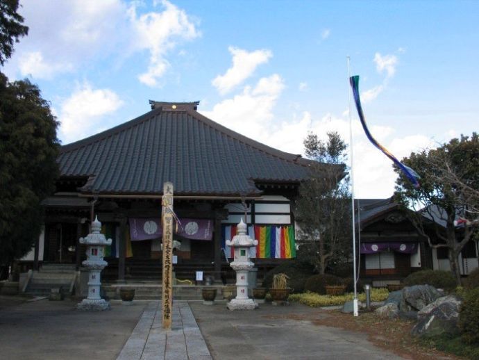 向陽山　常樂寺の本堂