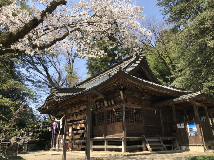 「雄琴神社」の本殿