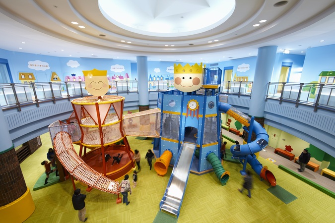 栃木県壬生町の「おもちゃ博物館」中の様子