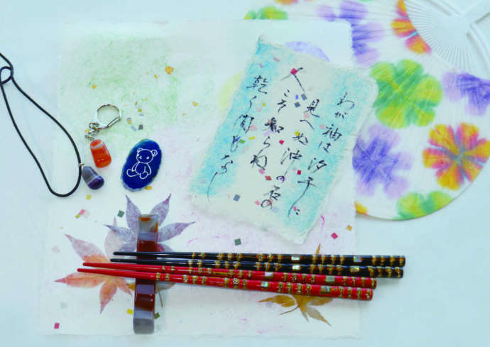 福井県小浜市にある「御食国若狭おばま食文化館」の若狭塗り箸体験で作った箸