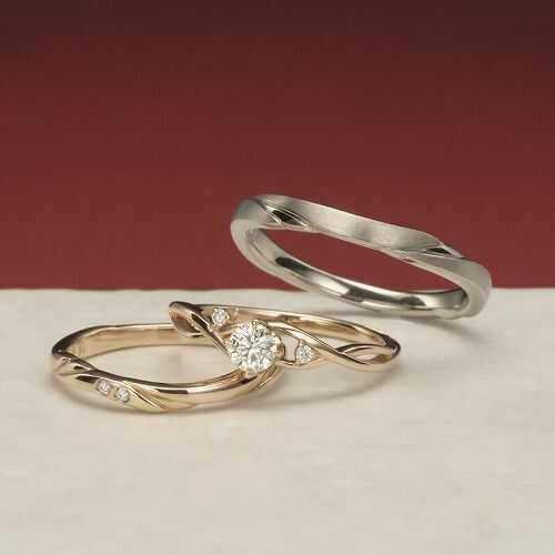雅 -miyabi-で人気のある結婚指輪「奏＆共鳴」