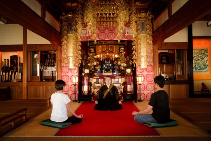 妙海寺の瞑想