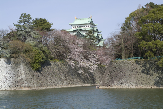 名古屋市にある名古屋城の外観