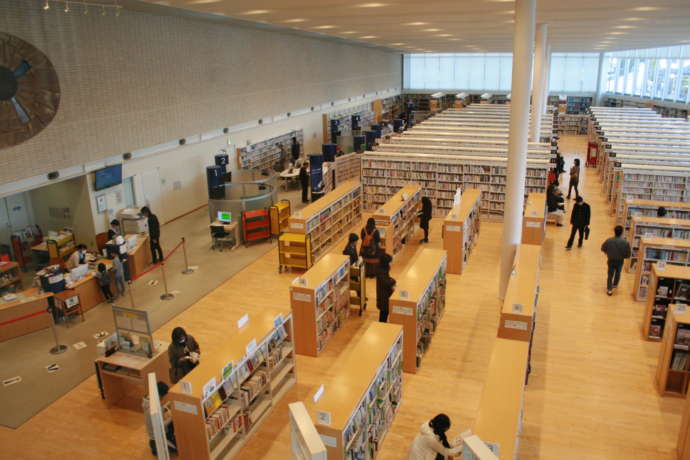 那珂市の図書館