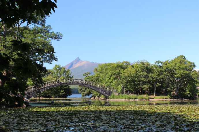日本新三景に指定された大沼国定公園